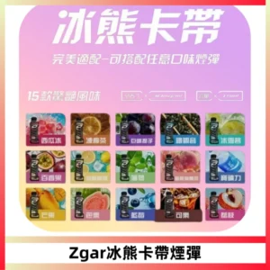 ZGAR PROJECT-D冰熊卡帶15000口可調節功率+大電池續航